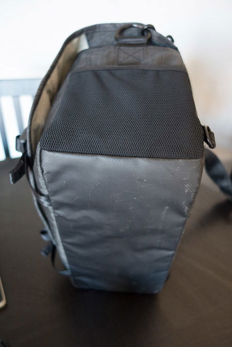 The bottom of the Tenba Messenger Camera Bag