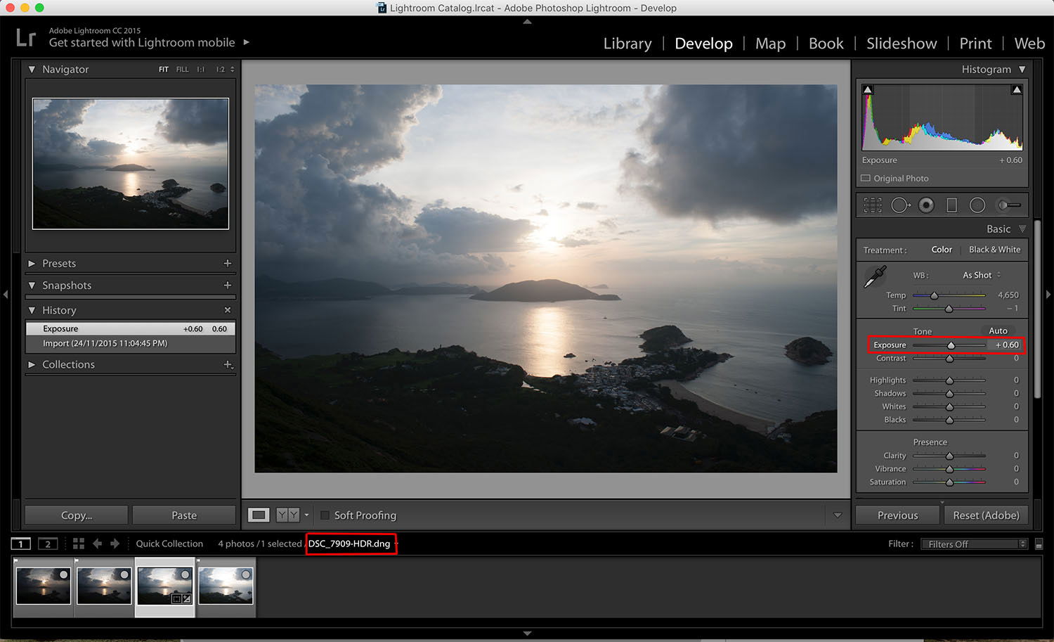 Lightroom - HDR software