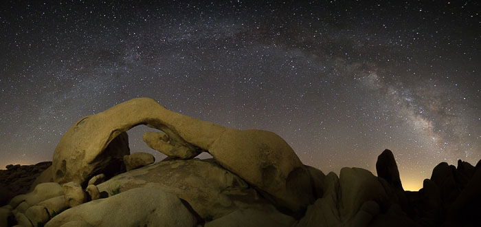 how to edit milky way photos by adding shadows