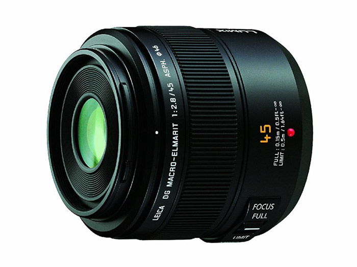 Panasonic Leica DG Macro-Elmarit 45mm f/2.8. lens for Panasonic gh5 camera.