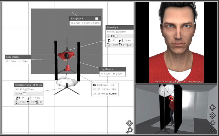 The 3D model for a set to recreate the Platon style, guessed by reading his images.