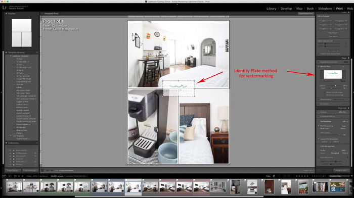 A screenshot showing how to create a photo collage Lightroom