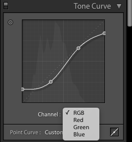 A screenshot showing how to use Lightroom Panels to achieve the Film Photography look