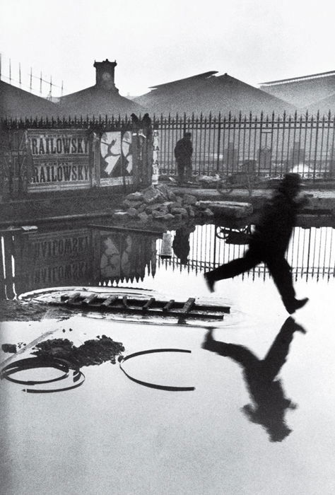 Behind the Gare Saint-Lazare - Henri Cartier-Bresson 