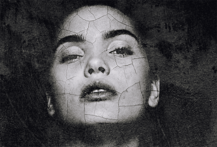 A screenshot showing how to create abstract portraits in Photoshop