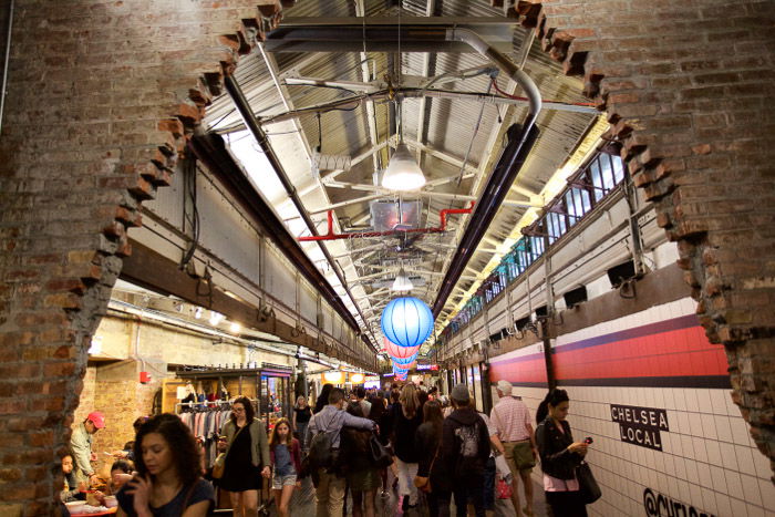 The Chelsea Market - best places to take pictures in nyc