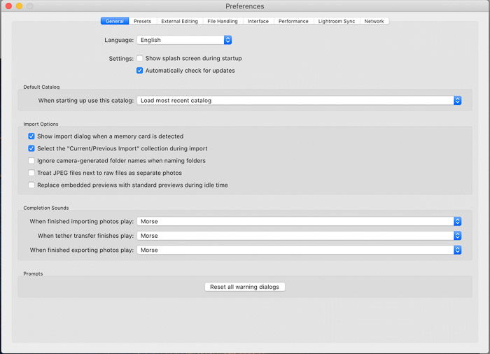 A screenshot showing how to organize photos in lightroom