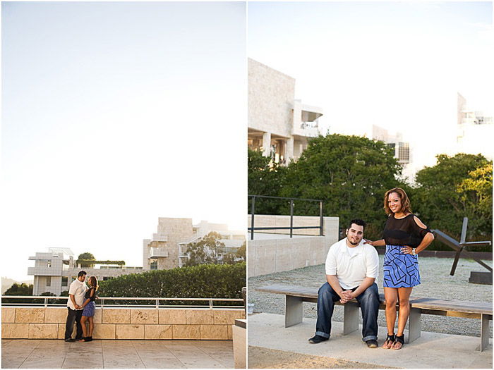 A diptych portrait of a couple posing outdoors - people photography tips