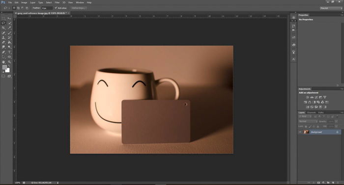 A screenshot showing how to do color correction in Photoshop with a grey card