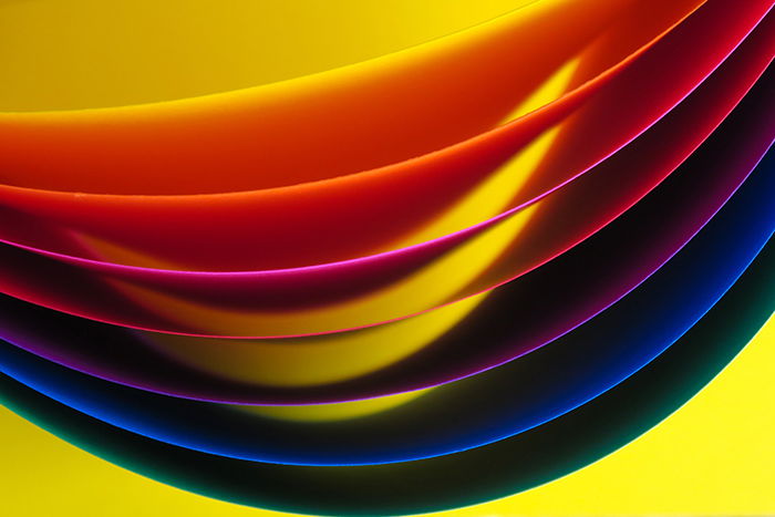 close-up photo of colorful paper sheets