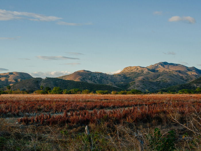 A magnificent mountainous landscape - How to Change the Color of the Sky in Photoshop