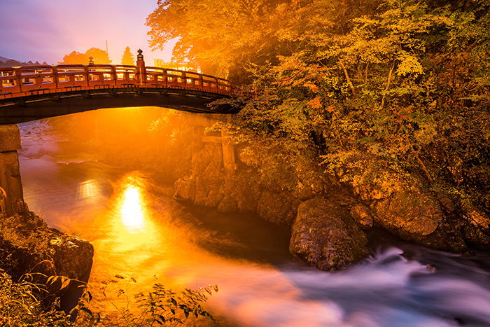 Stunning view of a bridge in Nikko, Japan - best travel photography locations