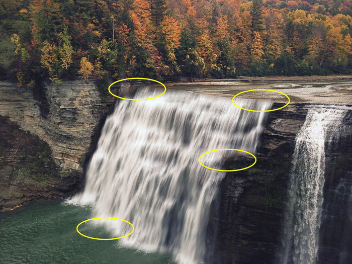 How to add waterfall effect in Photoshop - Add a Layer Mask