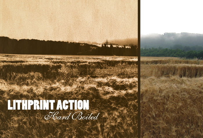 screenshot of Lithprint photoshop action