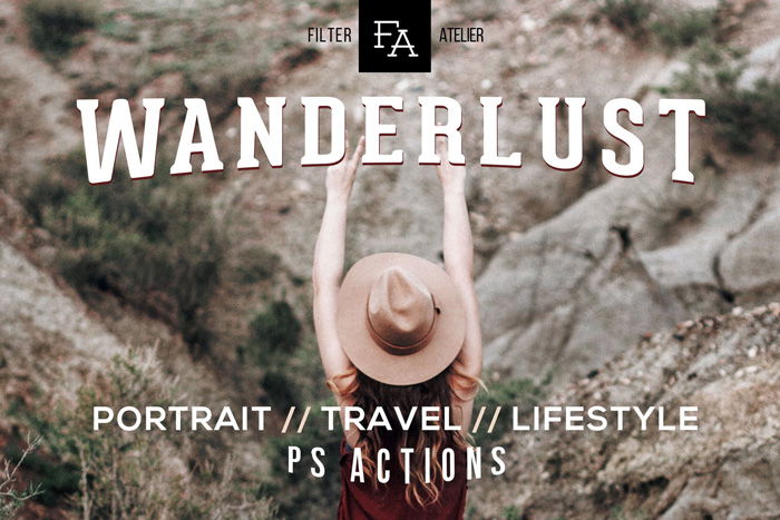 screenshot of Wanderlust photoshop filter