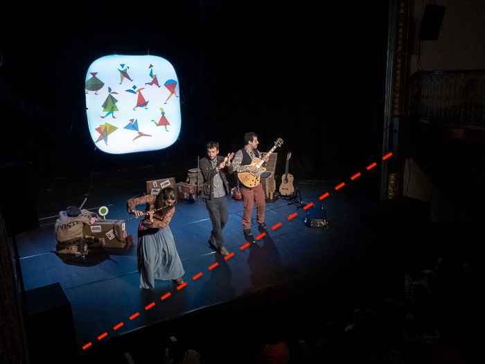 A stage photography shot of a live theatre performance