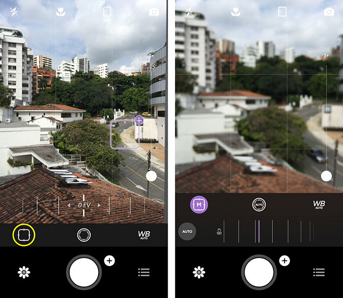 A screenshot of the Camera+ Interface - best iphone app