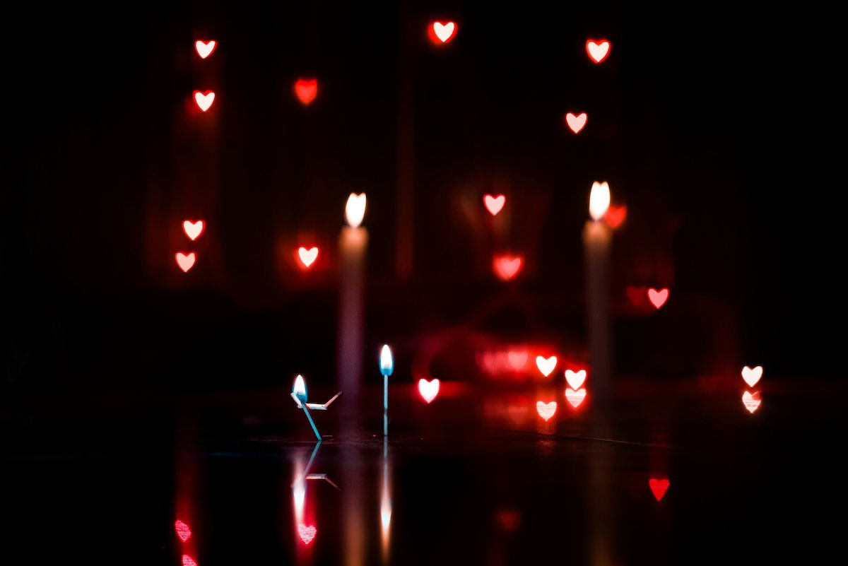 heart bokeh