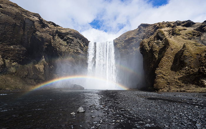 Skógafoss waterfall - Iceland photos