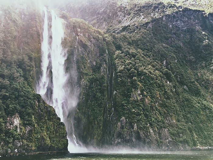 Stirling Falls, new Zealand waterfall photography