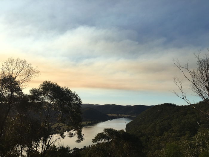 a stunning evening landscape over a river - smartphone landscape photos