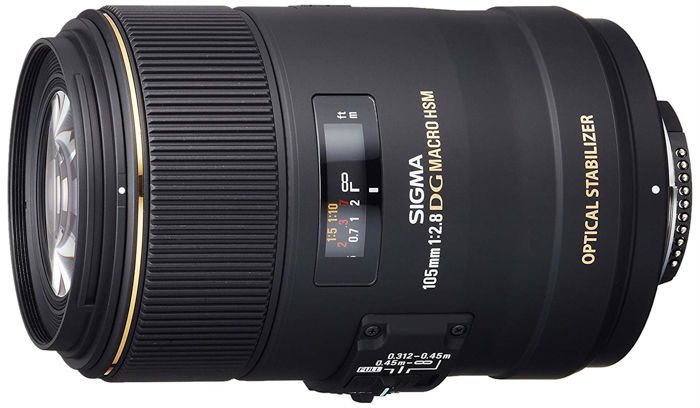 a Sigma macro lens