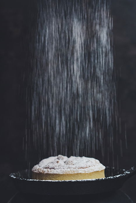 Motion blur used in food photography