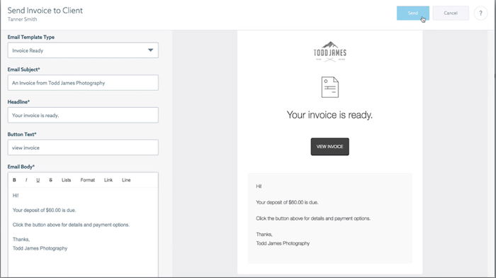 An email interface where the user can compose a new message. 