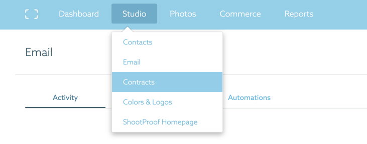 A computer interface showcasing an email settings panel. 