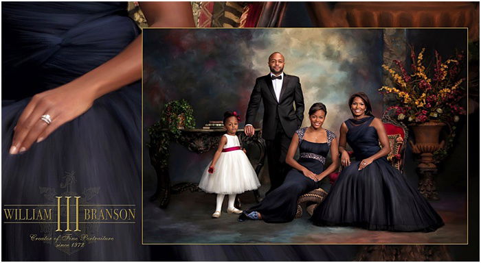 Classic-style family photo by William Branson