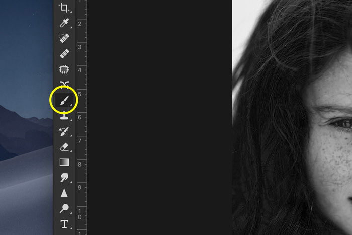 Screenshot of Lightroom masking