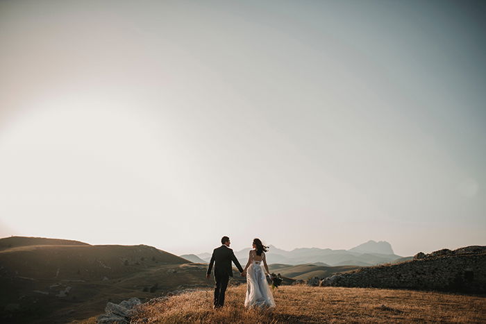 drone wedding photography