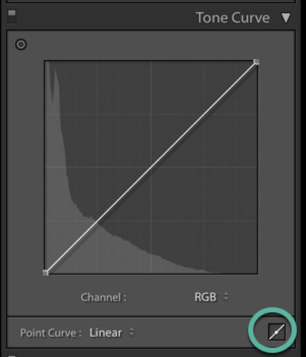 Lightroom tone curve