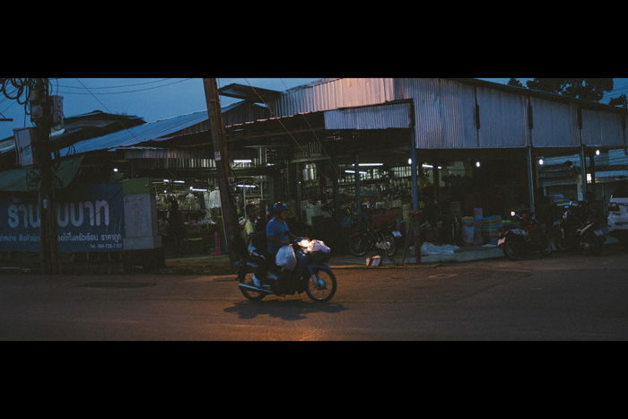 Photo of a guy on a motorbike