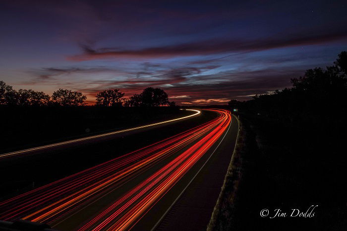 Light Trails Photo by Jim Dodd