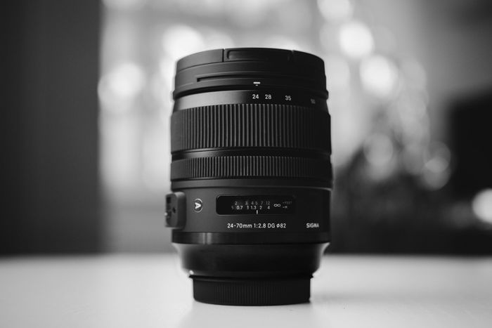 A 24-70mm lens