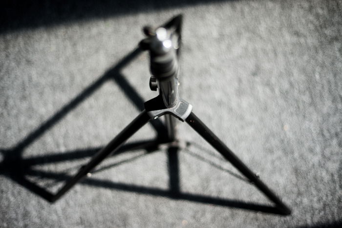 A camera tripod