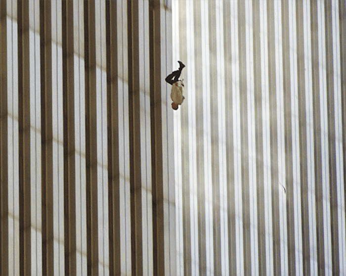 The 9/11 Falling Man controversial photos by Richard Drew