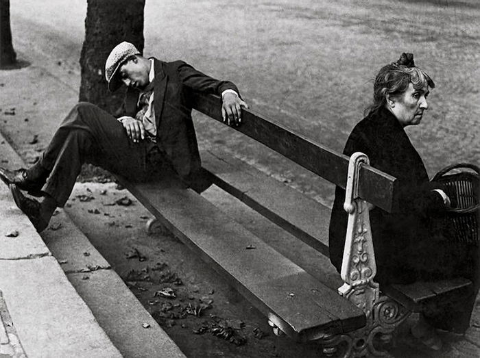 Strreet photo by Brassai, Montmartre, 1930