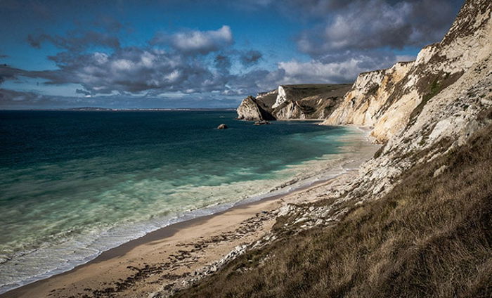 Image of Chalk Cliffs edited by Shutter Pulse Lightroom presets