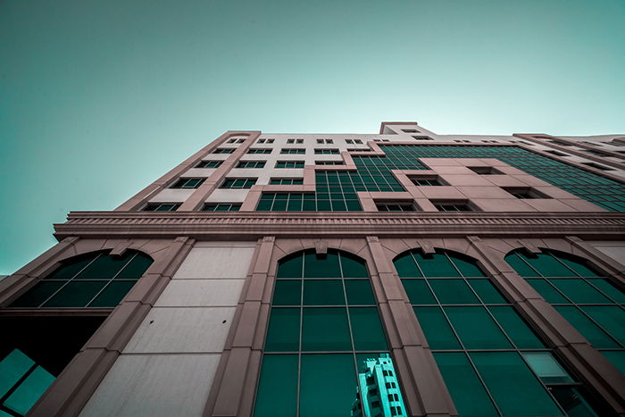 fine art photo of the exterior of a building