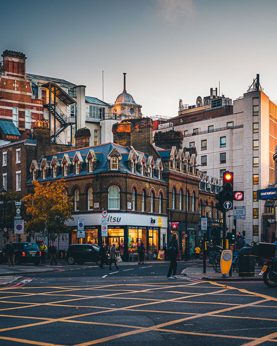 Image of a crowded street taken with the Fujifilm XC 35mm f/2 lens