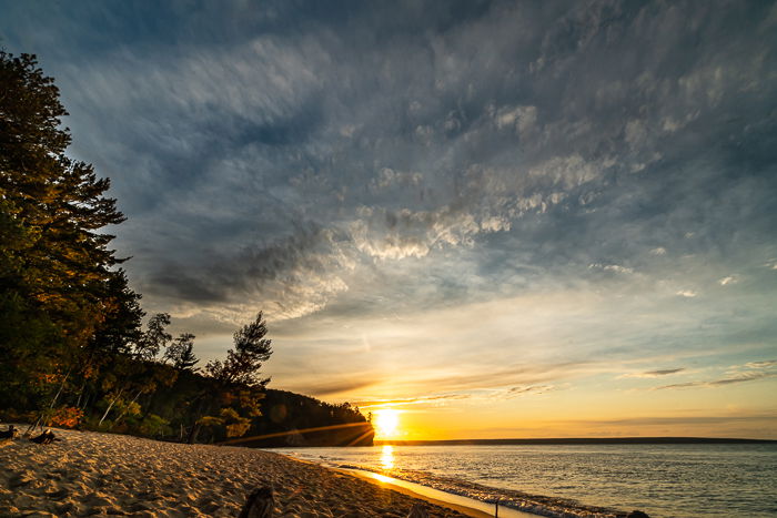 beach sunset