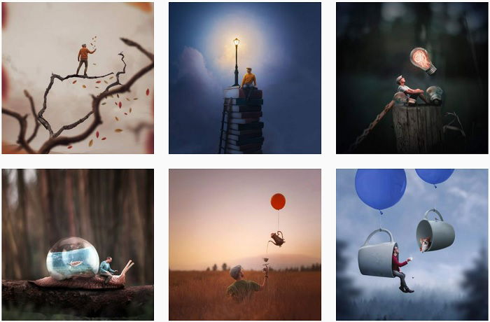 Joel Robison instagram Collection of fantasy photographs