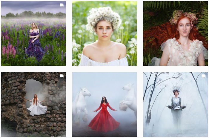 Katerina Plotnikova Instagram Collection of fantasy photographs