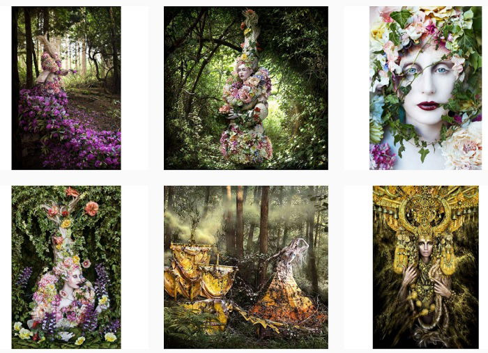 Kirsty Mitchell Instagram Collection of fantasy photographs