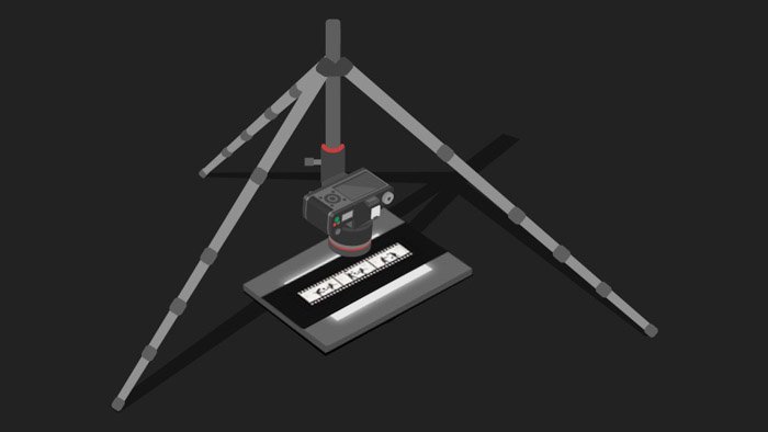 graphic of a tripod 