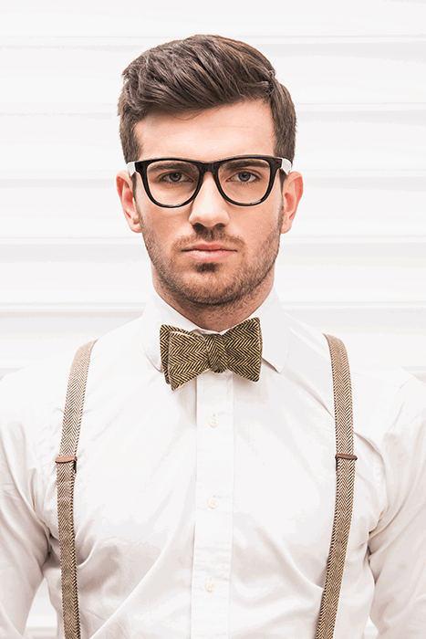 Groomsman Model Pose Headshot