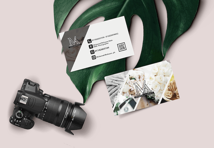 photography business card