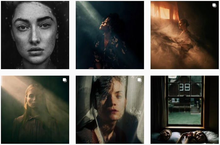 Six portraits from Nirav Patel, one of the famous modern photographers